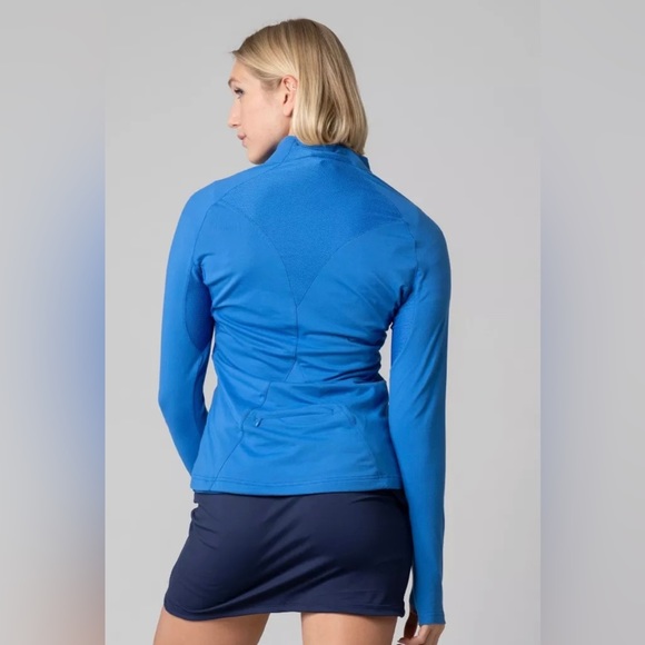 Levelwear Energy Half-Zip Royal Blue Size Large - Picture 2 of 5